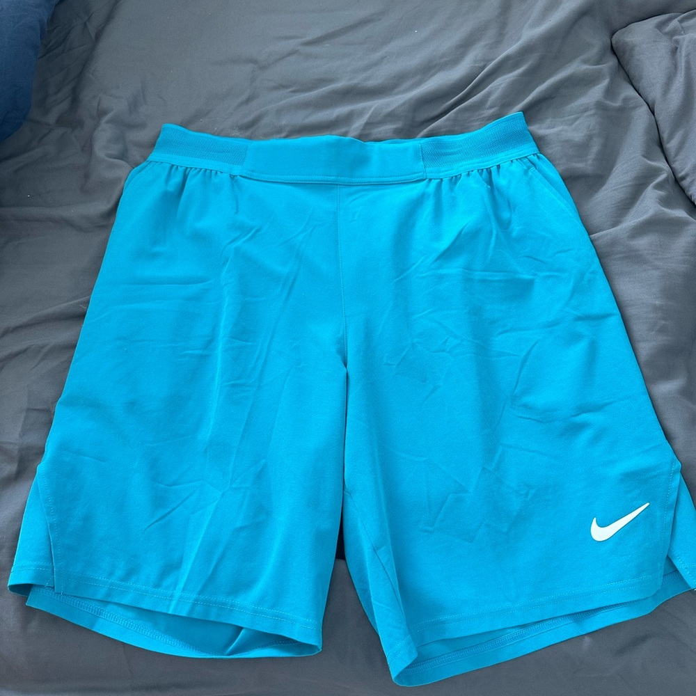 Nike Men's Vibrant Blue Athletic Shorts (New)